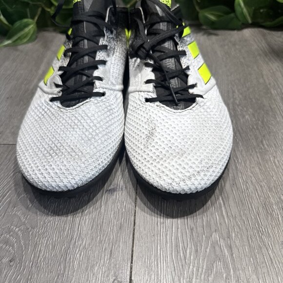 Adidas ACE Tango 17.3 Turf Soccer Indoor Shoes Black White Yellow Men’s Size 10